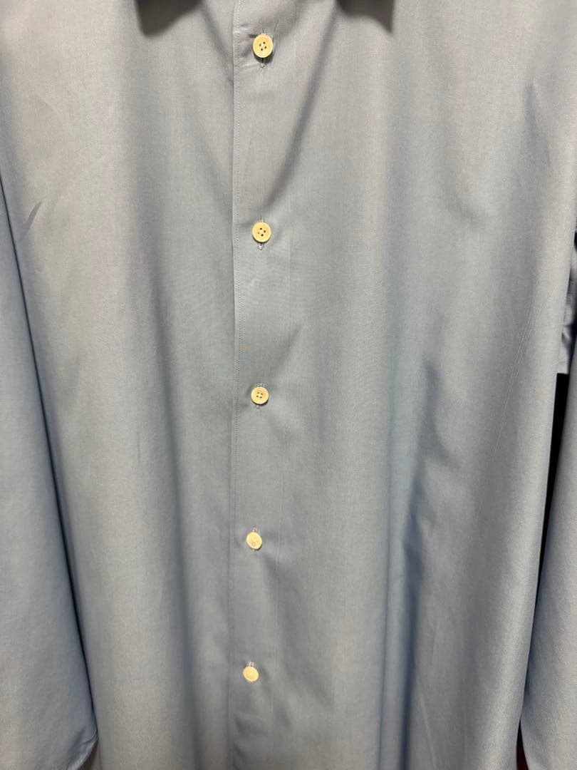 【サイズ3】AURALEE WASHED FINX TWILL SHIRT