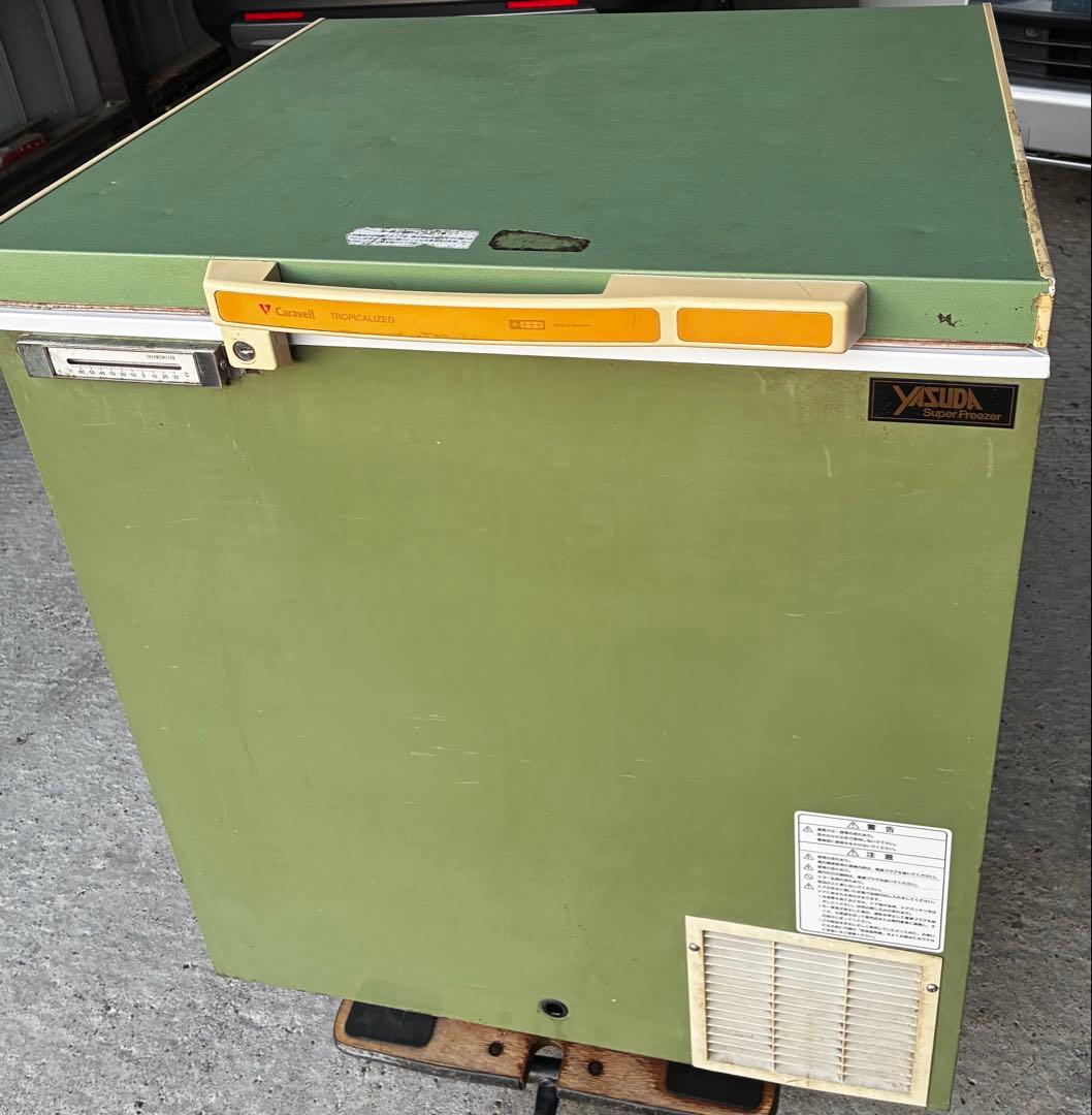 業務用冷凍ストッカー　冷凍庫　yasuda 大型　上部開き式