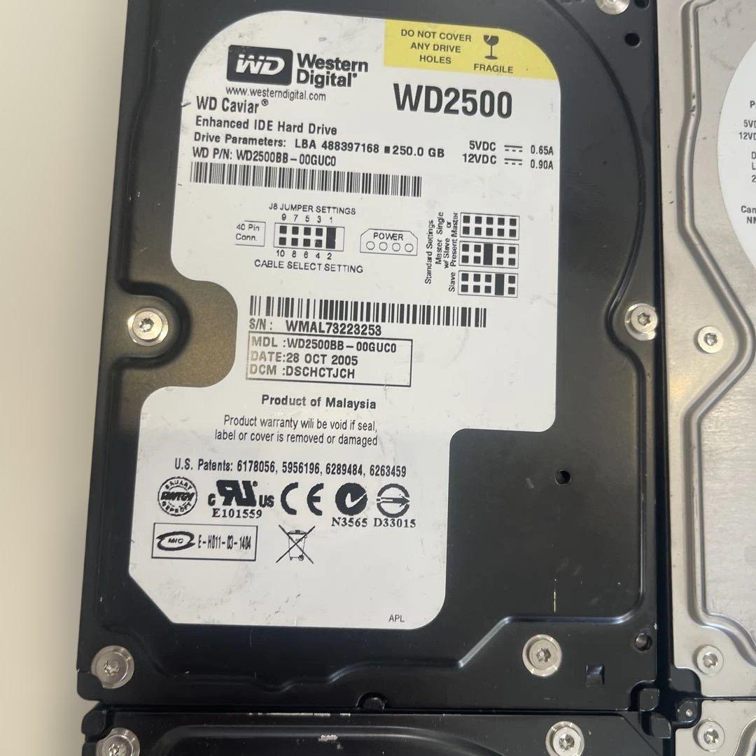 Western digital HDD セット