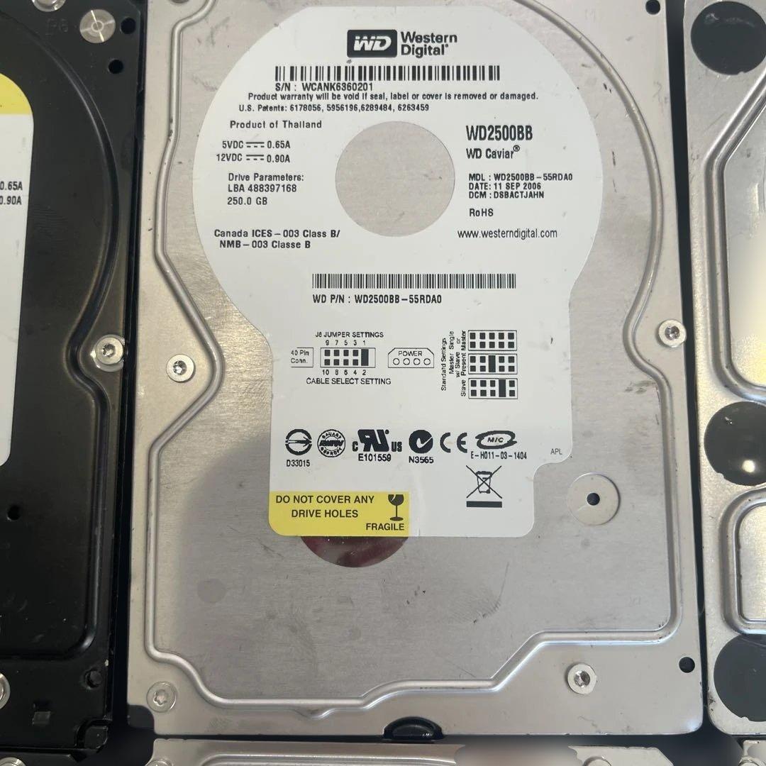 Western digital HDD セット