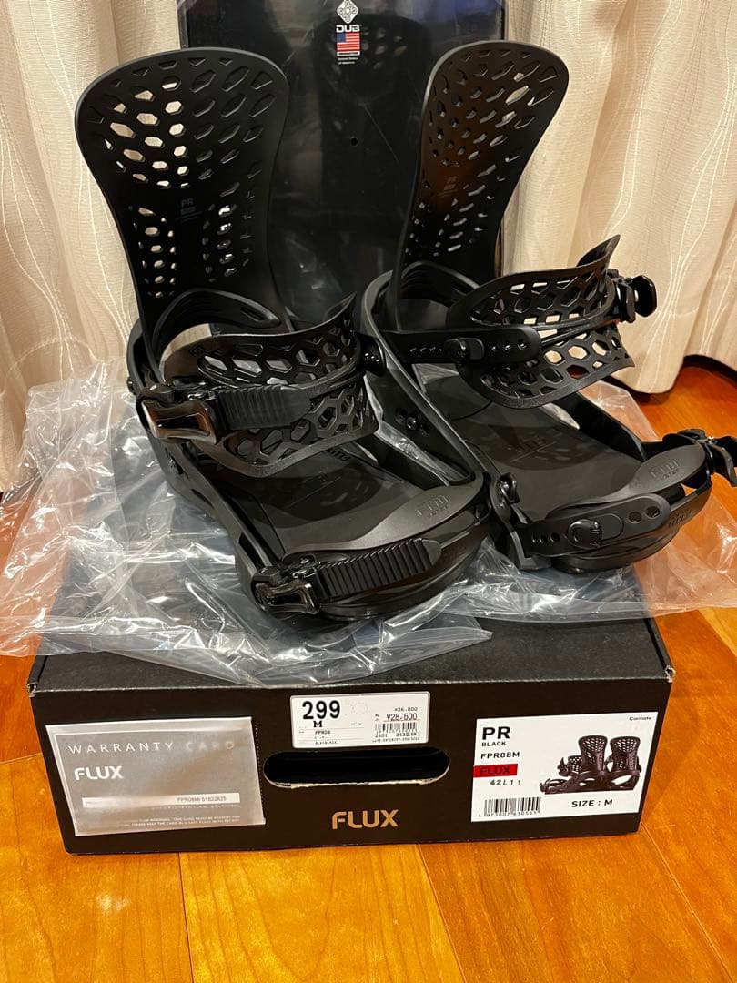 新品　2点セット　バインFLUX 板 DUB 151cm メンズ　スノーボード