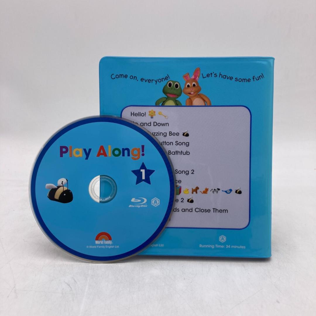 プレイアロング　おもちゃ付　ブルーレイ　ディズニー英語システム　800409