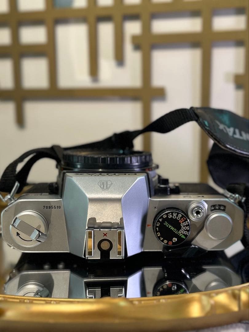 PENTAX K2 シルバー＋PENTAX-M 200mm F4 美品セット