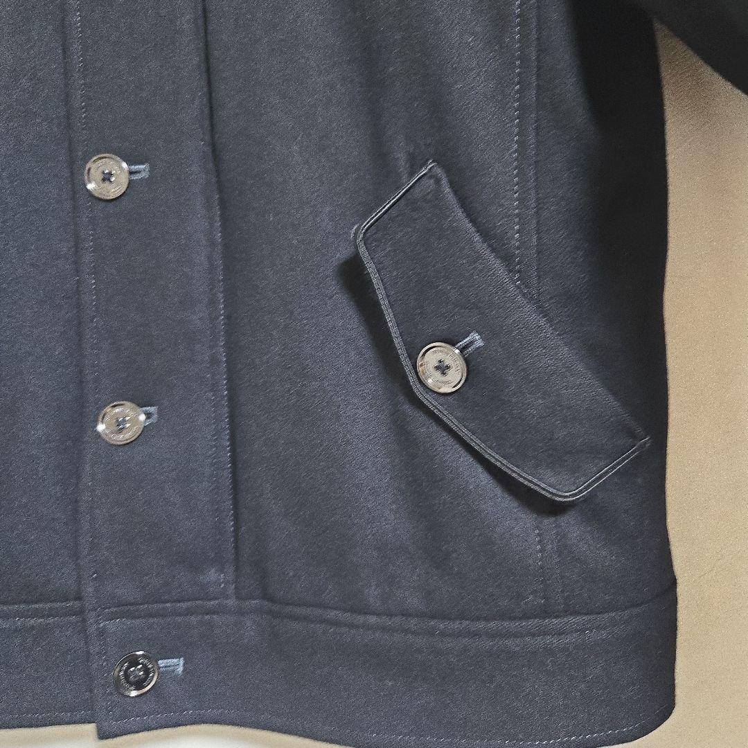 バーバリーブルーレーベル ウールコート ジャケット モノグラム 黒　M