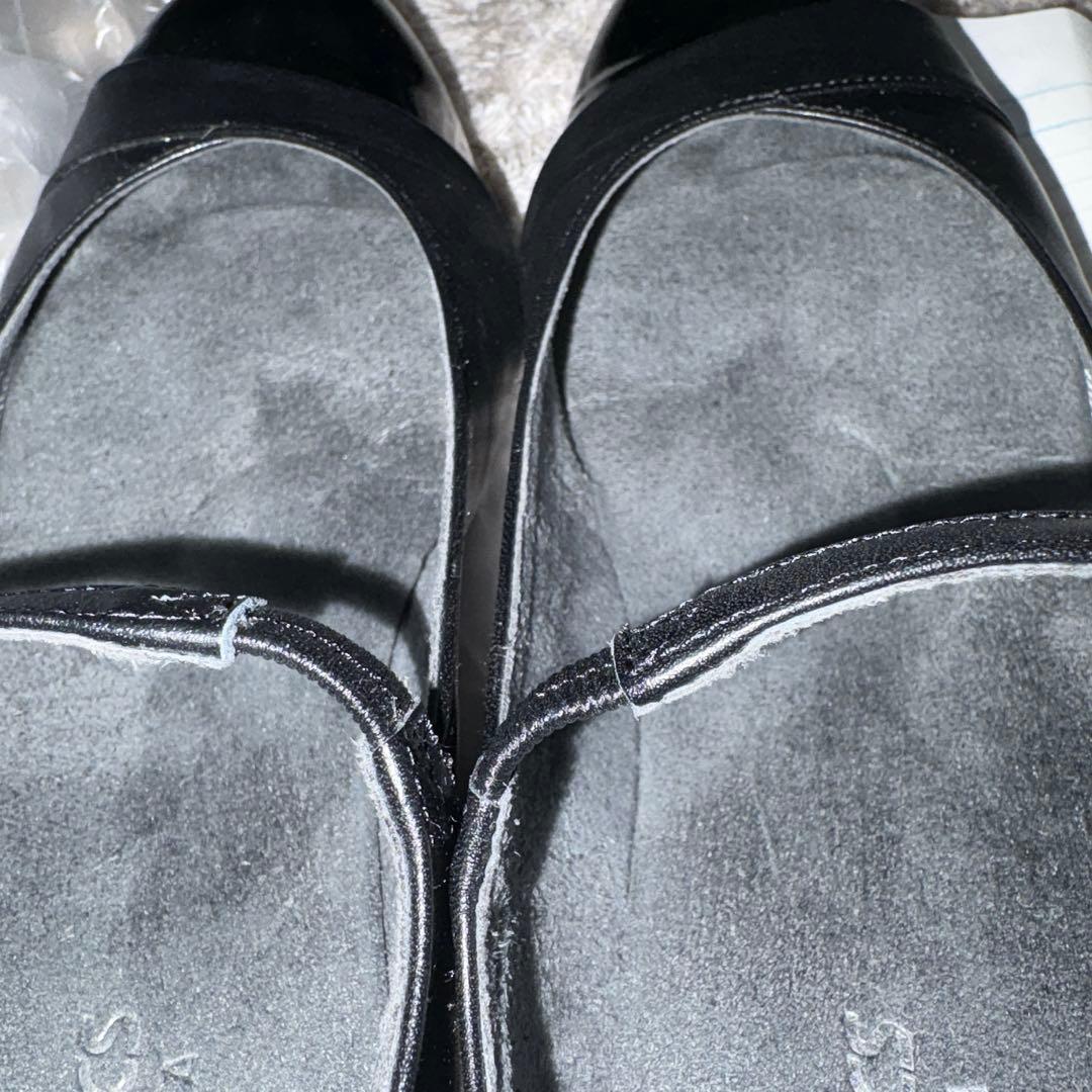 美品✨ pedala ストラップ コンフォート パンプス 23.5㌢ ブラック