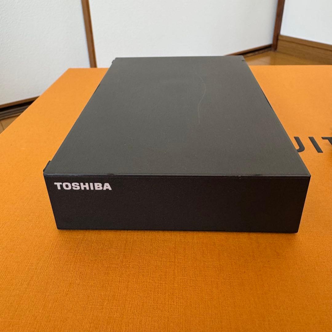 TOSHIBA 外付けHDD 4TB HD-TDA4U3-B/N 2021年製