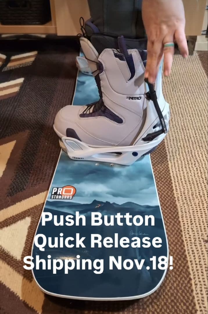 バートン　ステップオン　着脱レバー