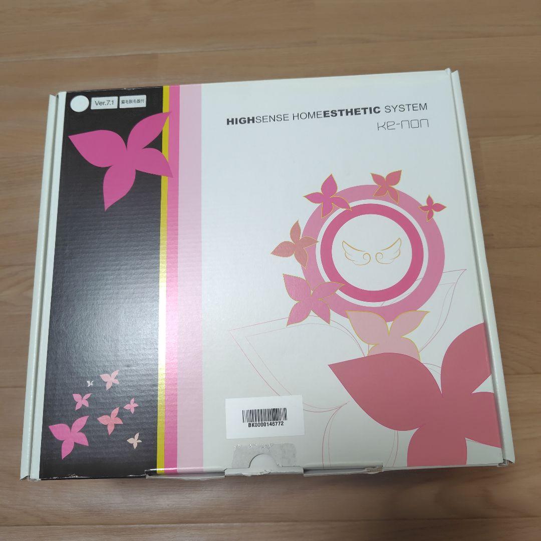 [美品]ケノン脱毛器 kenon 脱毛ver7.1 カートリッジ4点セット