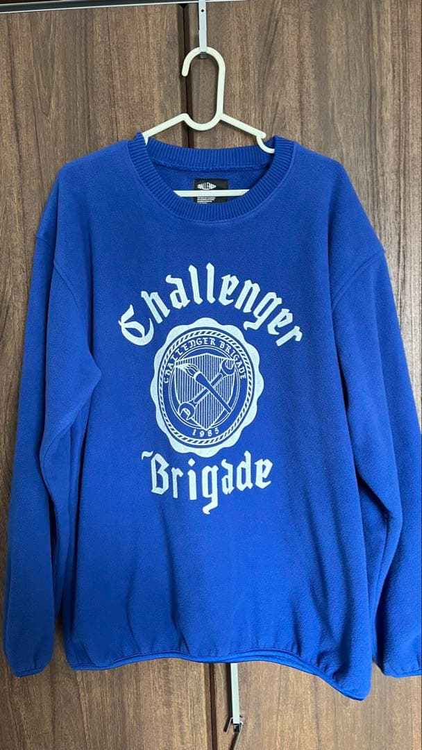 Challenger フリース Mサイズ ブルー