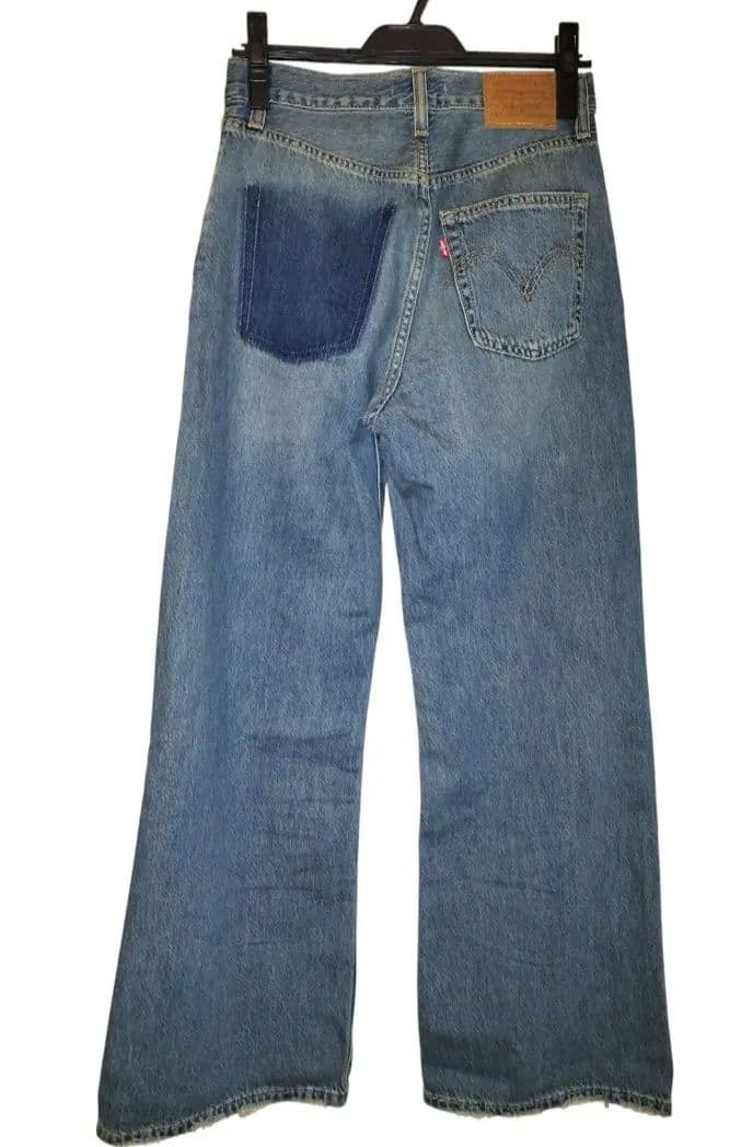 【ミルク様】Ungrid Ｌevi's別注RIBCAGE ＷIDE LEGデニム