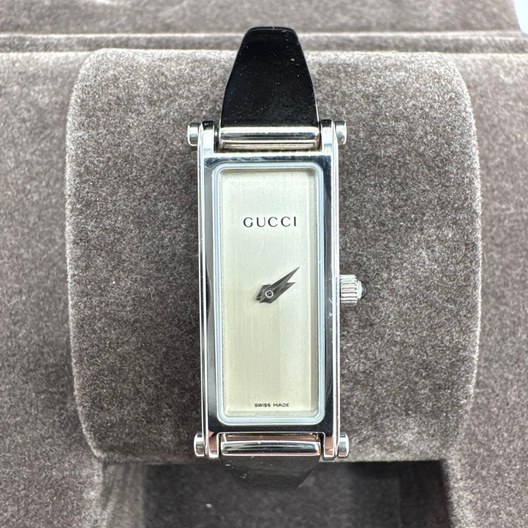 新品未使用品 GUCCI 時計 1500L バングルタイプ 稼働品