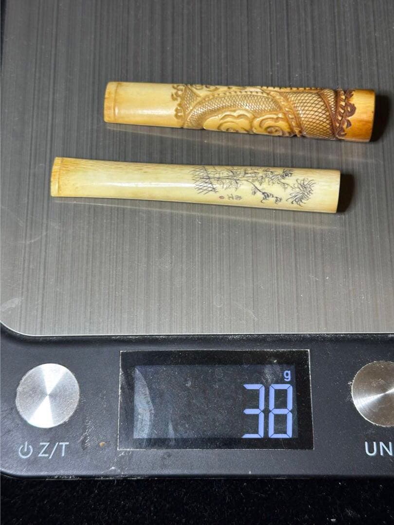 昭和レトロ　時代物　喫煙具　天然素材　煙管 パイプ