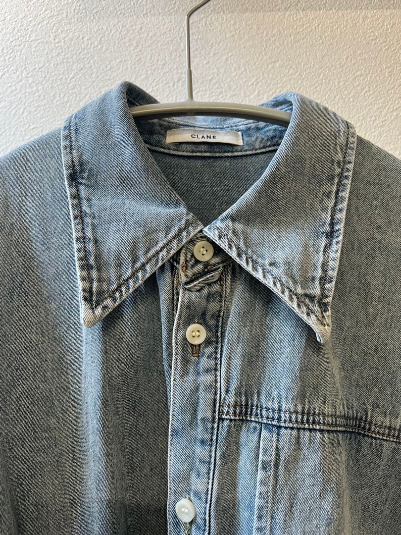 COMPACT DENIM SHIRTS サイズ1