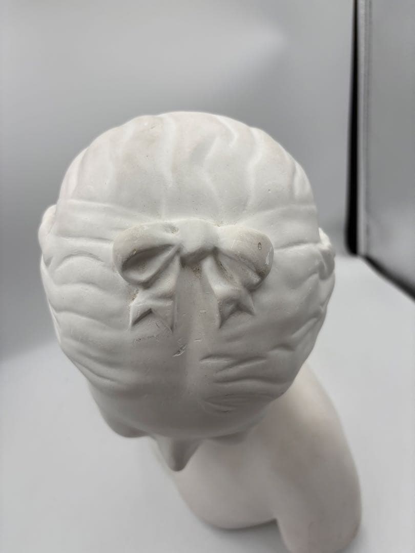 【良品】ドナテルロ　少女胸像　デッサン用　 石膏像　 オブジェ