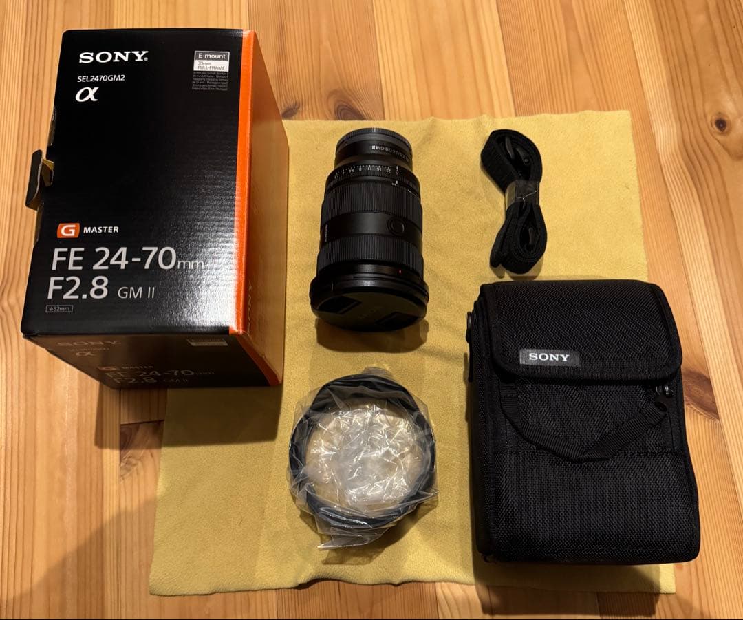 ほぼ未使用 Sony FE 24-70mm F2.8 GM II