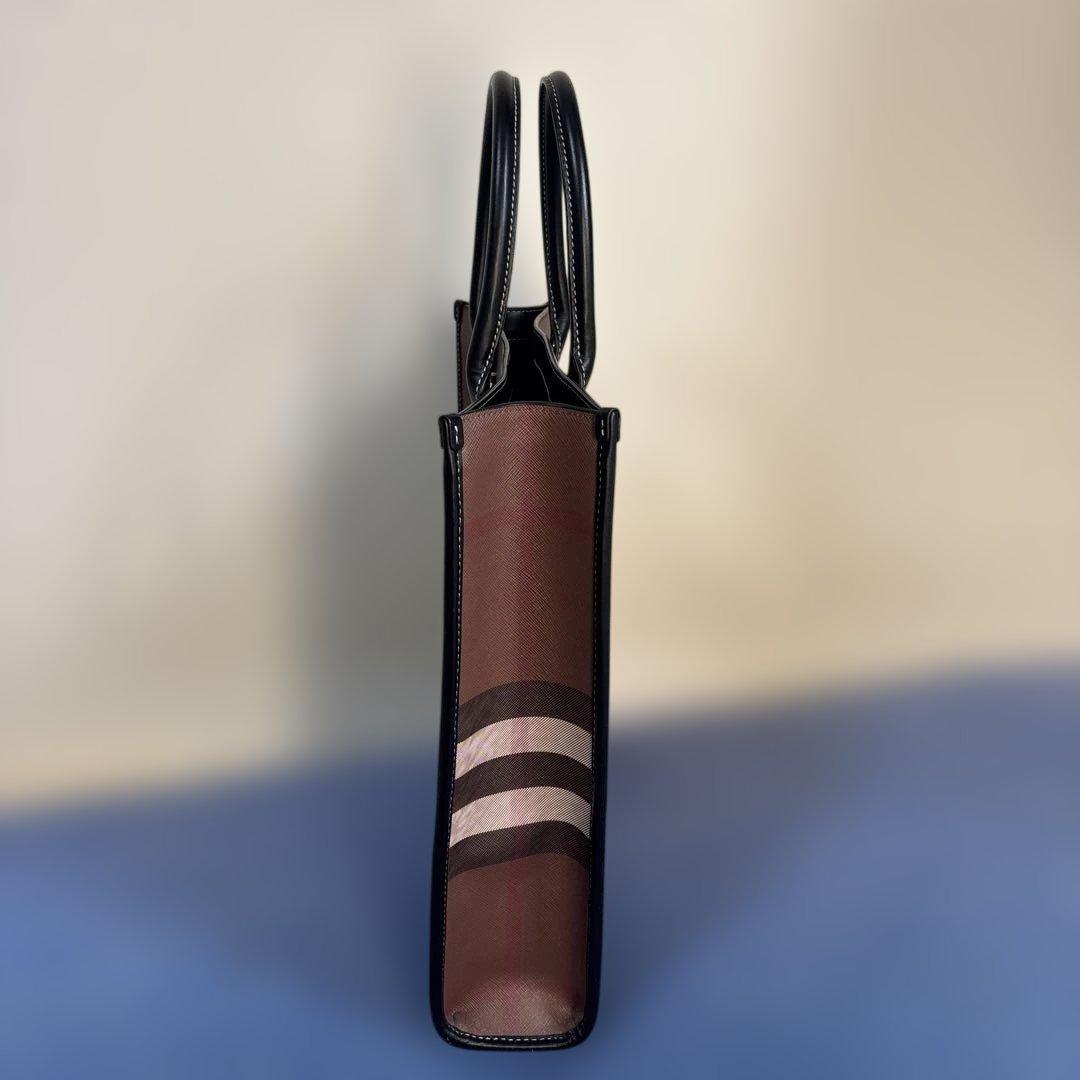 Burberry チェック柄 トートバッグ