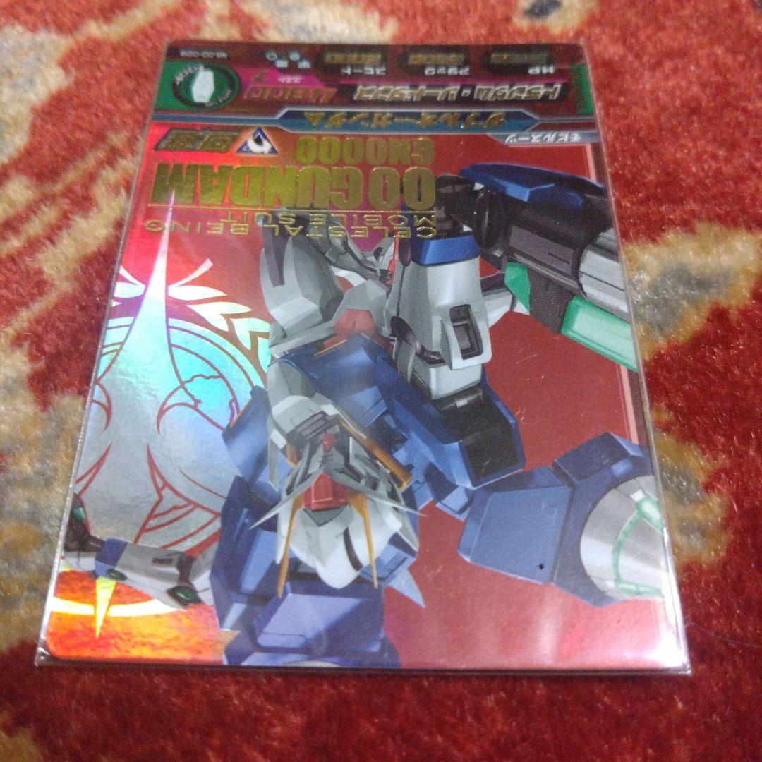 バンダイ　データカードダス　ガンダムトライエイジ　試験版　ダブルオーガンダム　赤