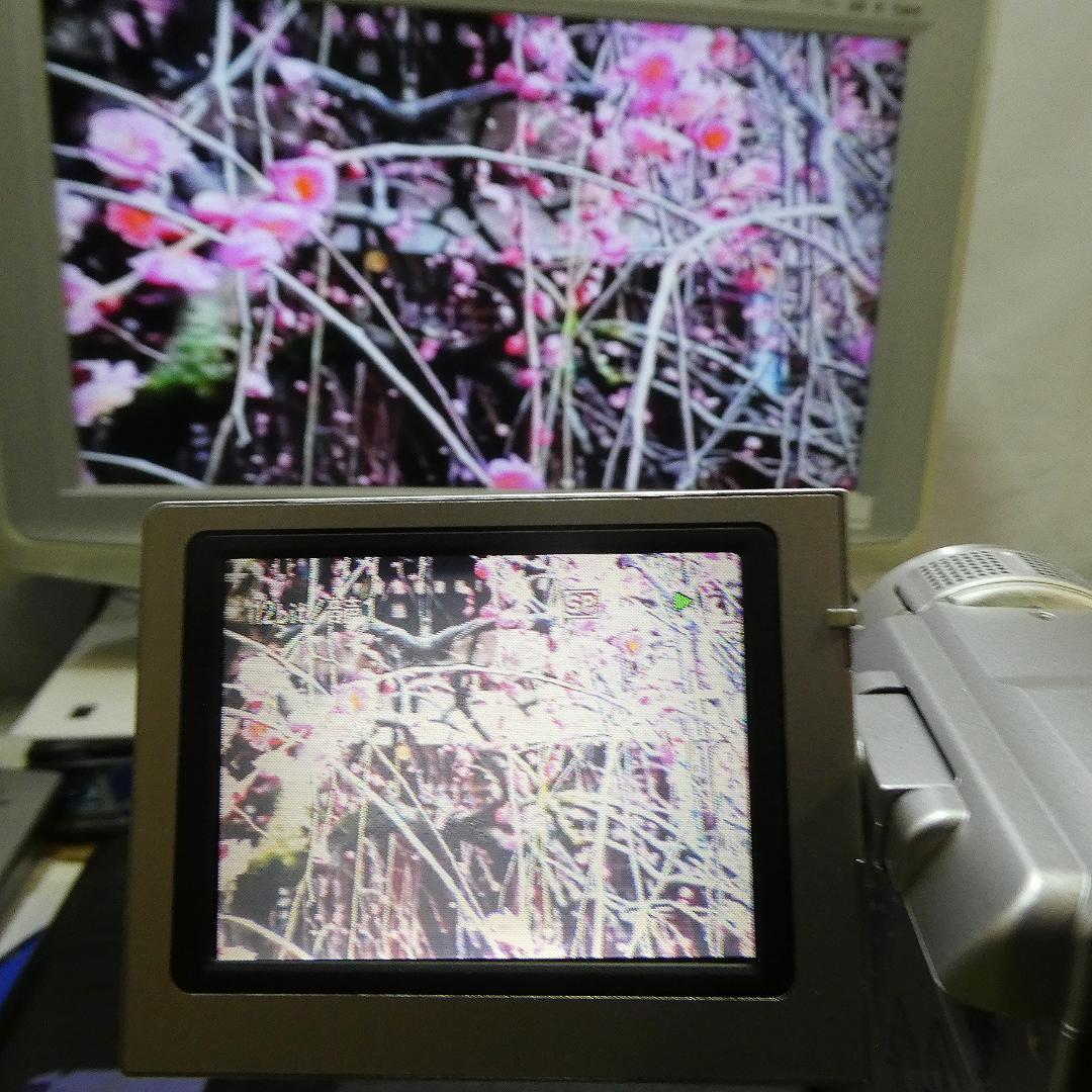 動作品ビクターGR-DX300K MiniDVビデオカメラ　DVDダビングに最適