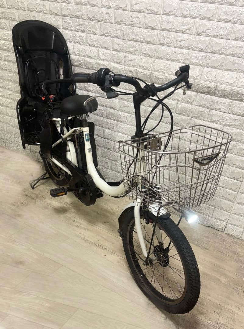 ✨美品✨室内保管✨送料込み✨大容量8.1Ah✨YAMAHAパスバビー子供乗せ！✨