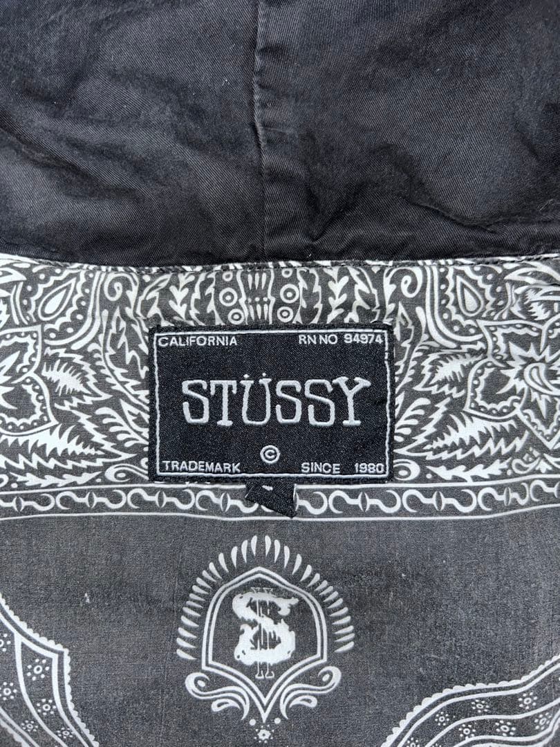 old stussy 00s アクティブジャケット　パーカー　ステューシー