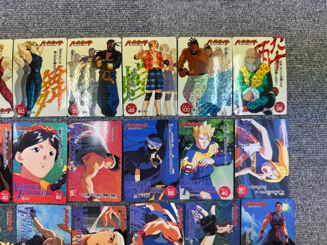 バーチャファイター アマダ カードダス SEGA 被りなし 44枚