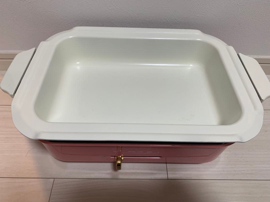 BRUNO ホットプレート たこ焼き、プレート、深鍋付き