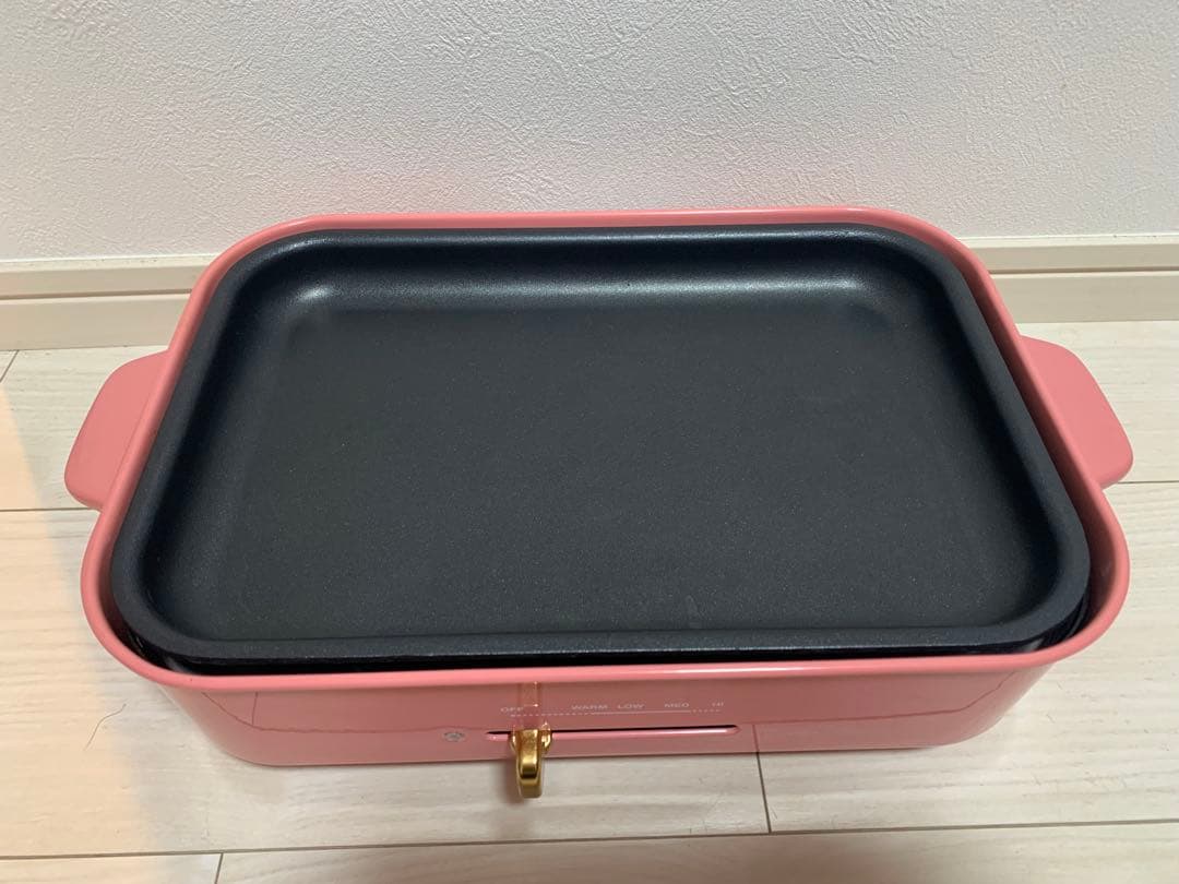 BRUNO ホットプレート たこ焼き、プレート、深鍋付き