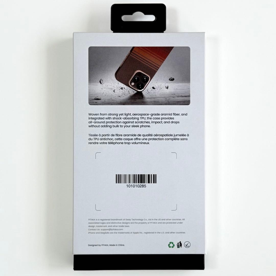 PITAKA iPhone 16 Pro Max 用 軍用グレード保護ケース