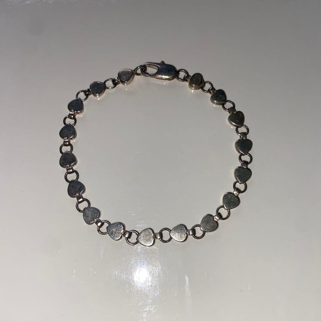 オールド ティファニー パフハート 925 ヴィンテージ ブレスレット