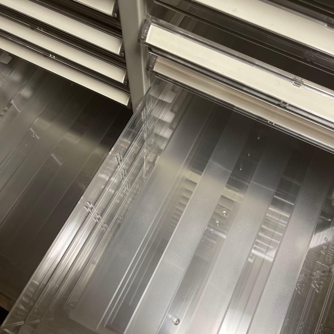 スチール 多段 キャビネット 3列 24段　レターケース