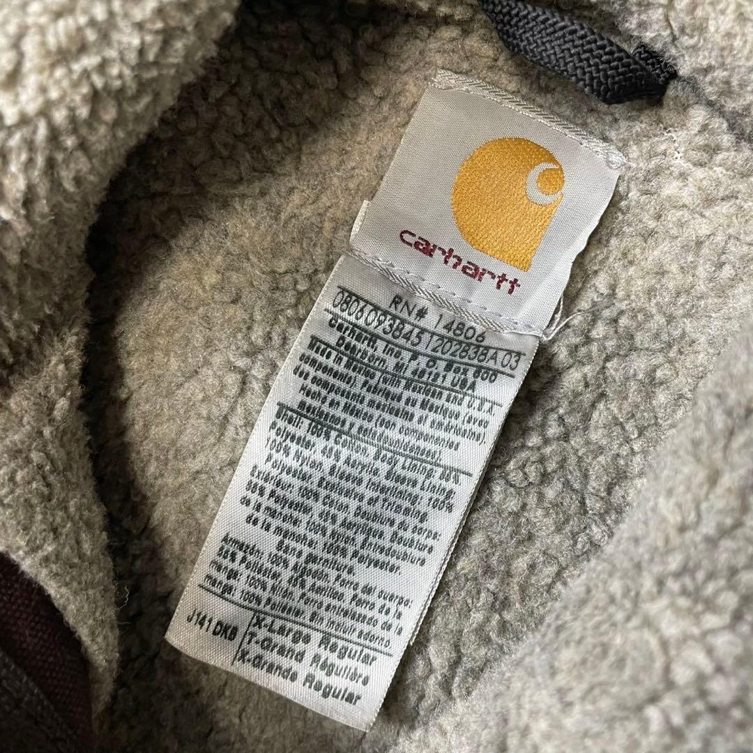 ★神フェード★カーハート シエラジャケット ブラウン XL メキシコ製 古着