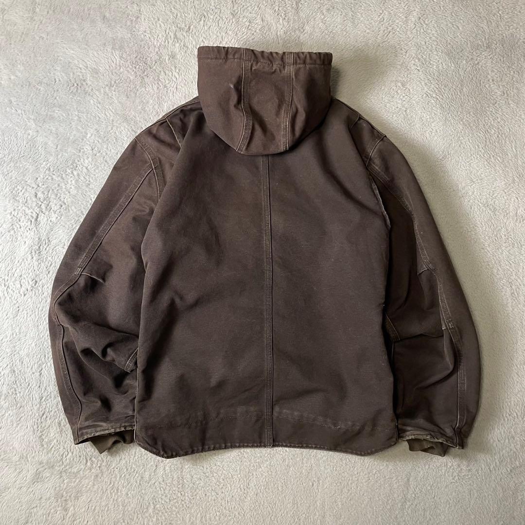 ★神フェード★カーハート シエラジャケット ブラウン XL メキシコ製 古着