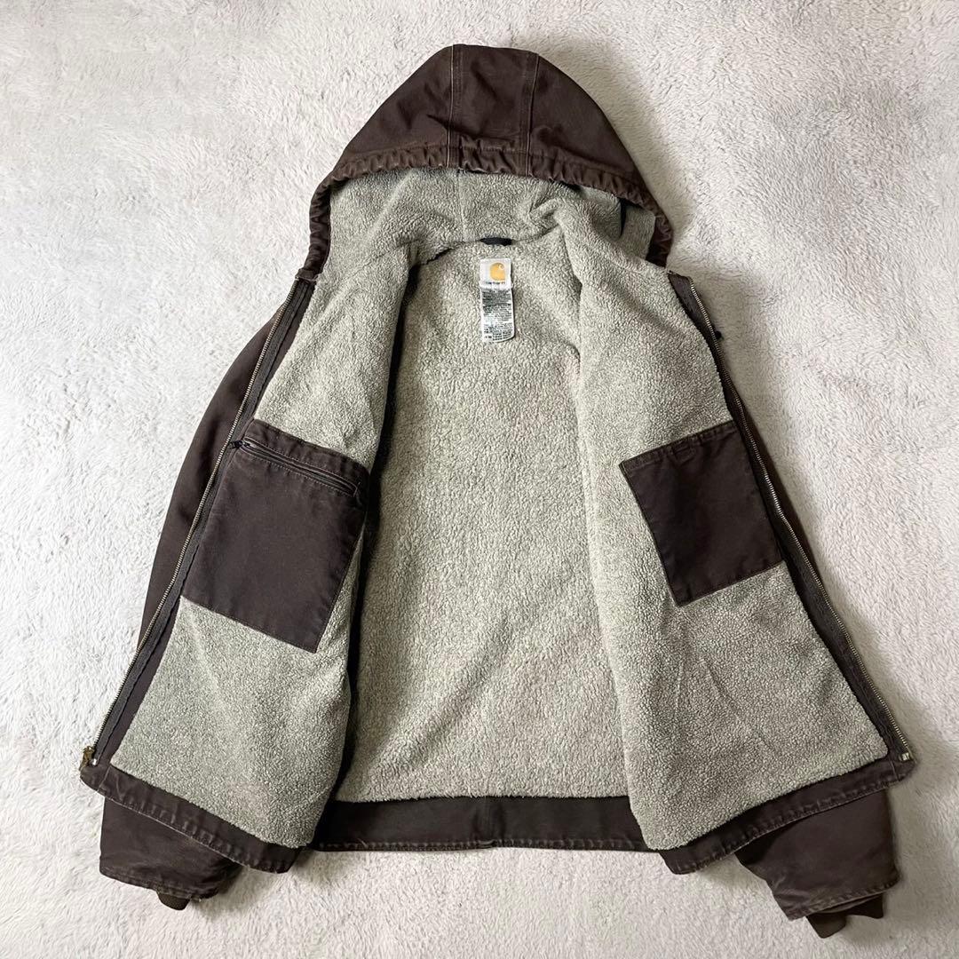 ★神フェード★カーハート シエラジャケット ブラウン XL メキシコ製 古着