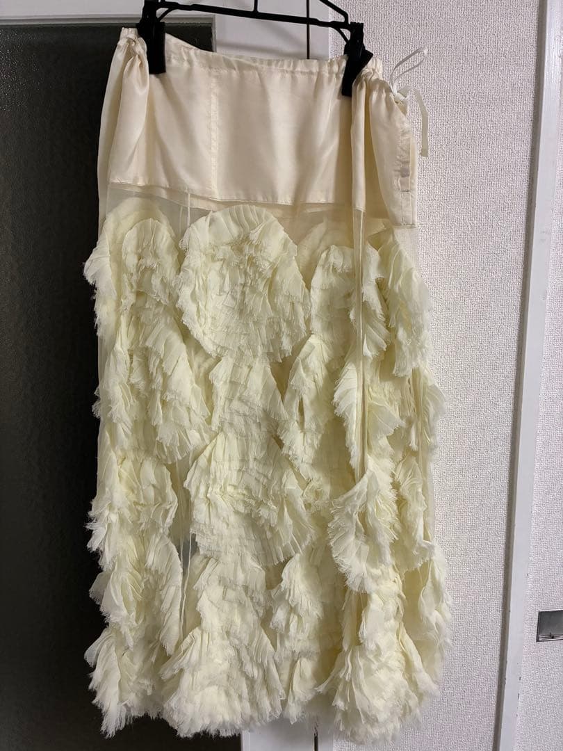 スカート 24aw Frill embroidery skirt