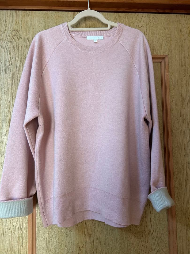 自由区【今季新作】スムージーラグランスリーブ ニット