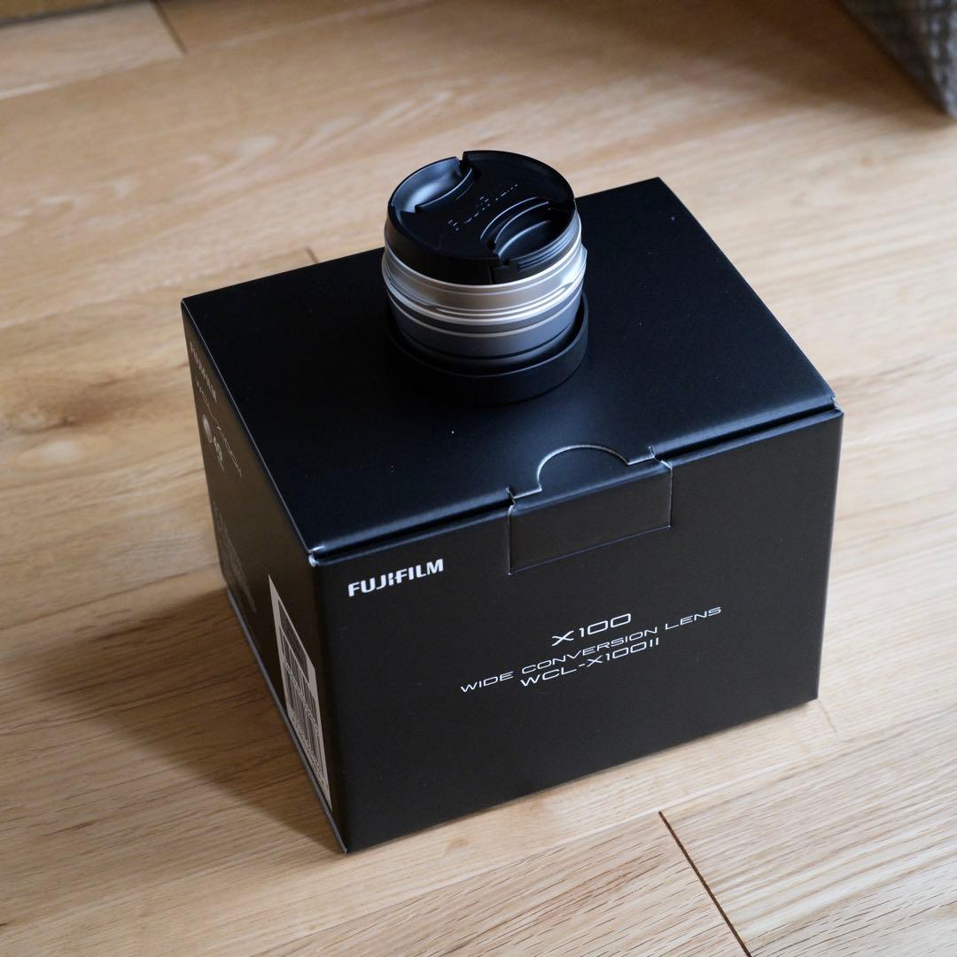 FUJIFILM WCL-X100II ワイドコンバージョンレンズ シルバー