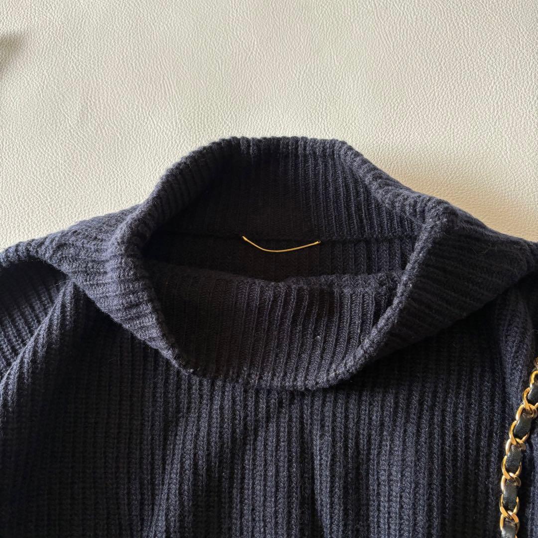 b111 Deuxieme Classe カシミヤウール ボトルネックニット