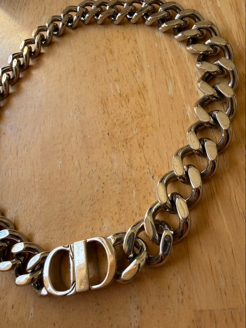 CD ICON アイコンチェーン リンク ネックレス　Dior