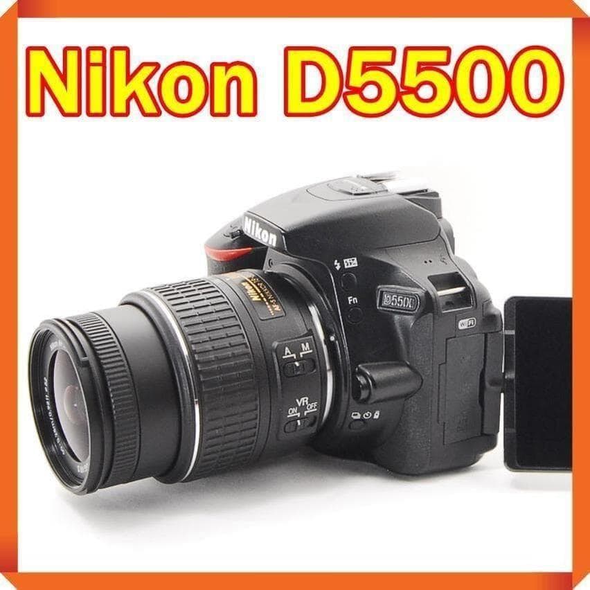 Nikon D5500 Wi-Fi搭載機種でスマホに転送可能！届いてすぐ使える♪