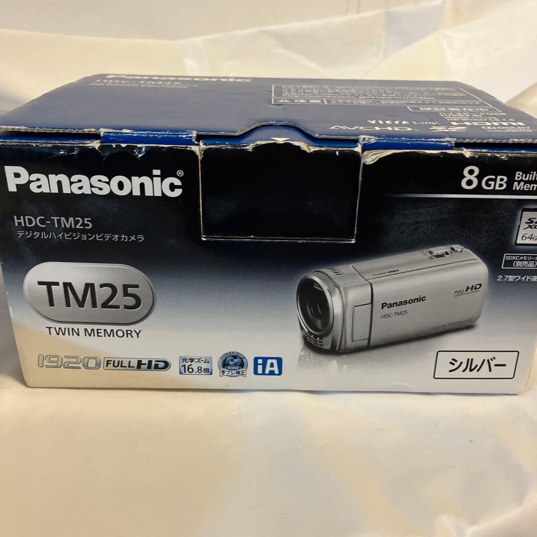 ビデオカメラ Panasonic HDC-TM25 バッテリー2個付