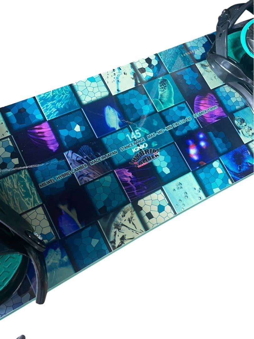 イグニオ レディース スノーボード セットビンディング　ブーツ24cm グローブ