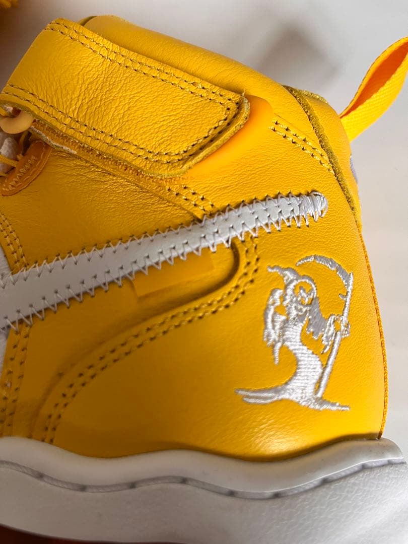 靴 Nike Air Force 1 Mid SP LTHR Off-White