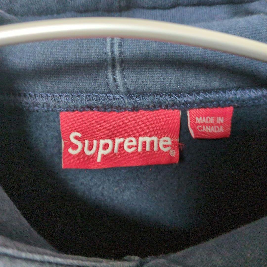 だ*い様 supreme プルオーバー　パーカー　バイカラー　ツートン　希少Mサ