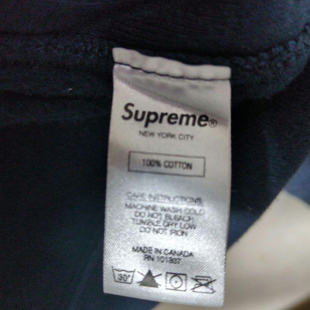 だ*い様 supreme プルオーバー　パーカー　バイカラー　ツートン　希少Mサ