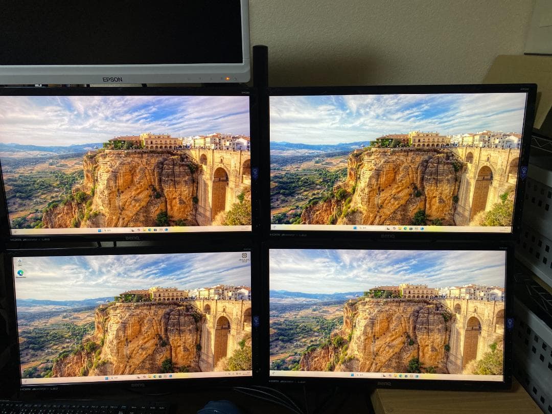 グラボ搭載　DELL 4画面マルチ i5-12400 16GB　256GB