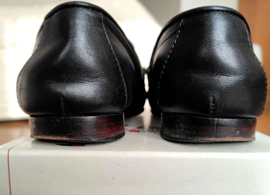 【正規品】シャネル　ココマーク チェーン ローファー G36420　黒　23.5