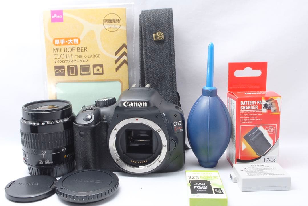 初心者おすすめ❣️届いてすぐ使える❤️Canon Kiss X4❤️シングルレンズ