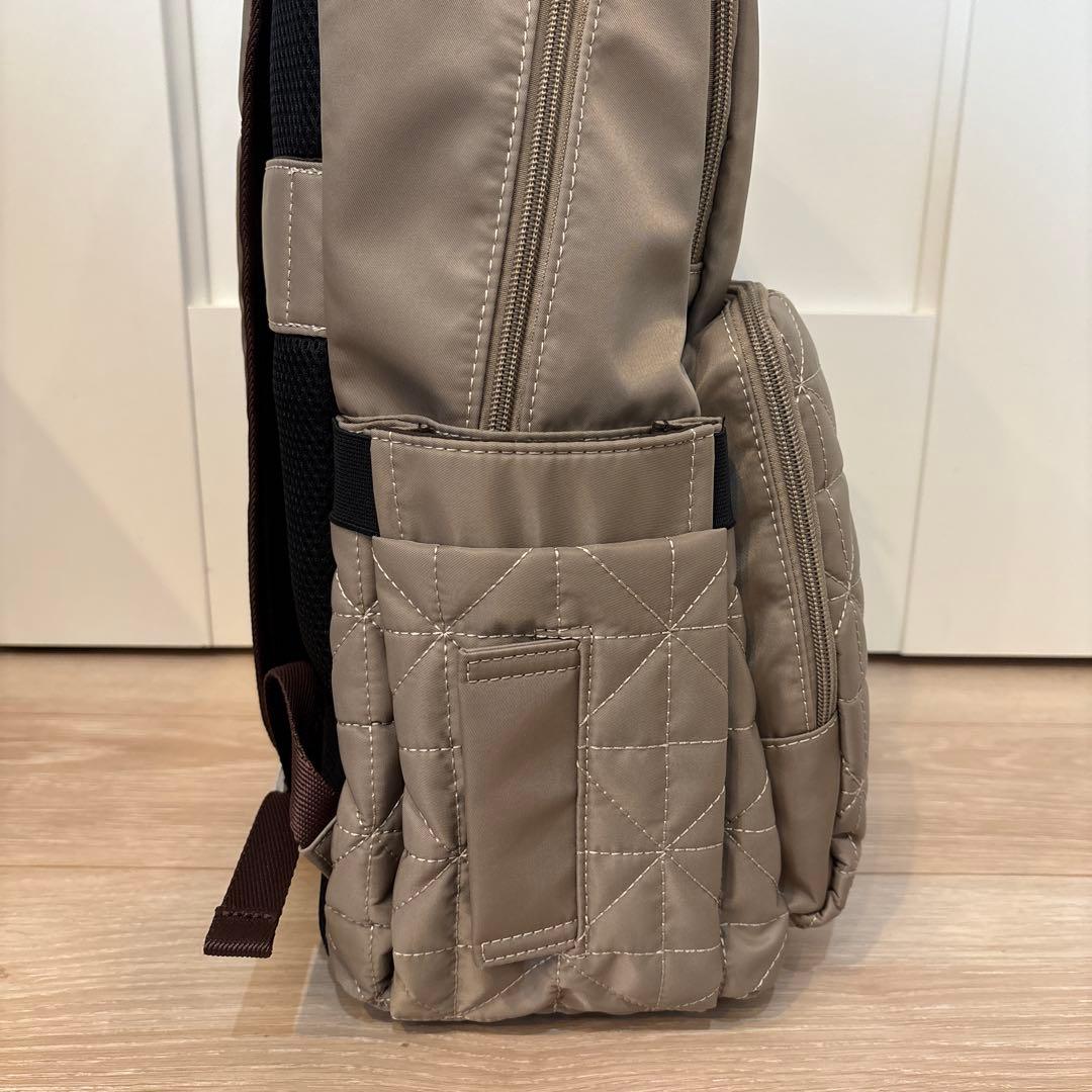 and.na⭐︎　MUMU & CO. ベージュ マザーズバッグ　しまむら