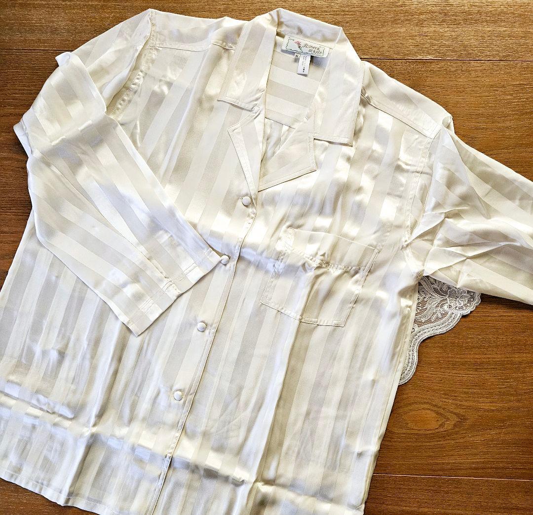 絹 シルクパジャマ シルク100％ 収納袋付き 新品