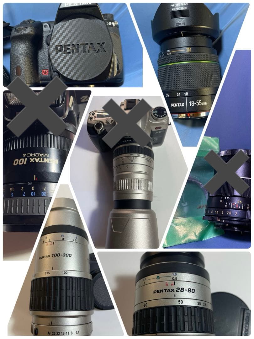 ペンタックス一眼レフ　k5 他